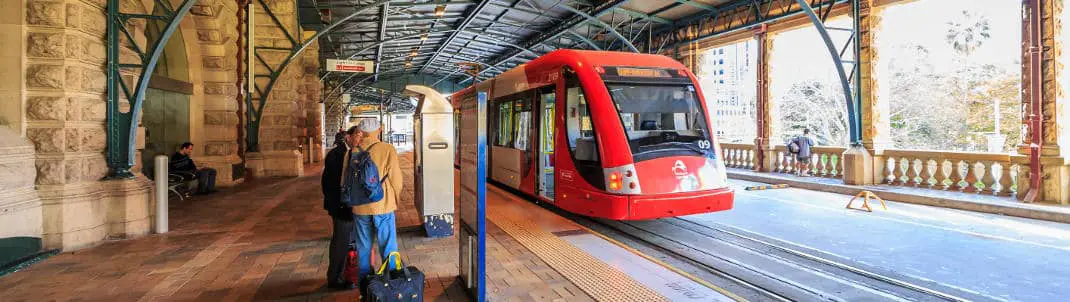 The Star Light Rail Stop - Pyrmont, NSW