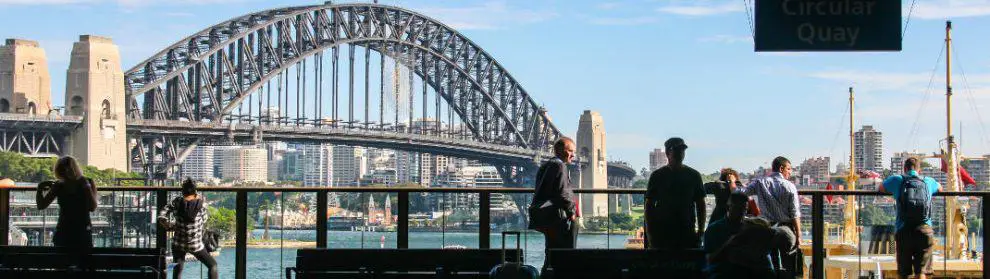 Circular Quay Station, Sydney - Railway, Train Map, Shops & Hotels